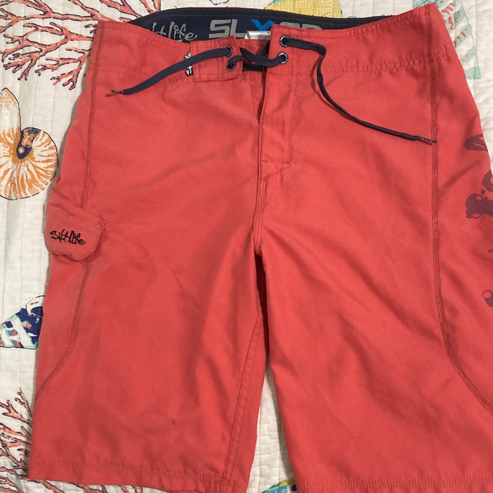 Salt Life Coral Board Shorts